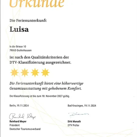 Haus Fabienne * Grafenhausen